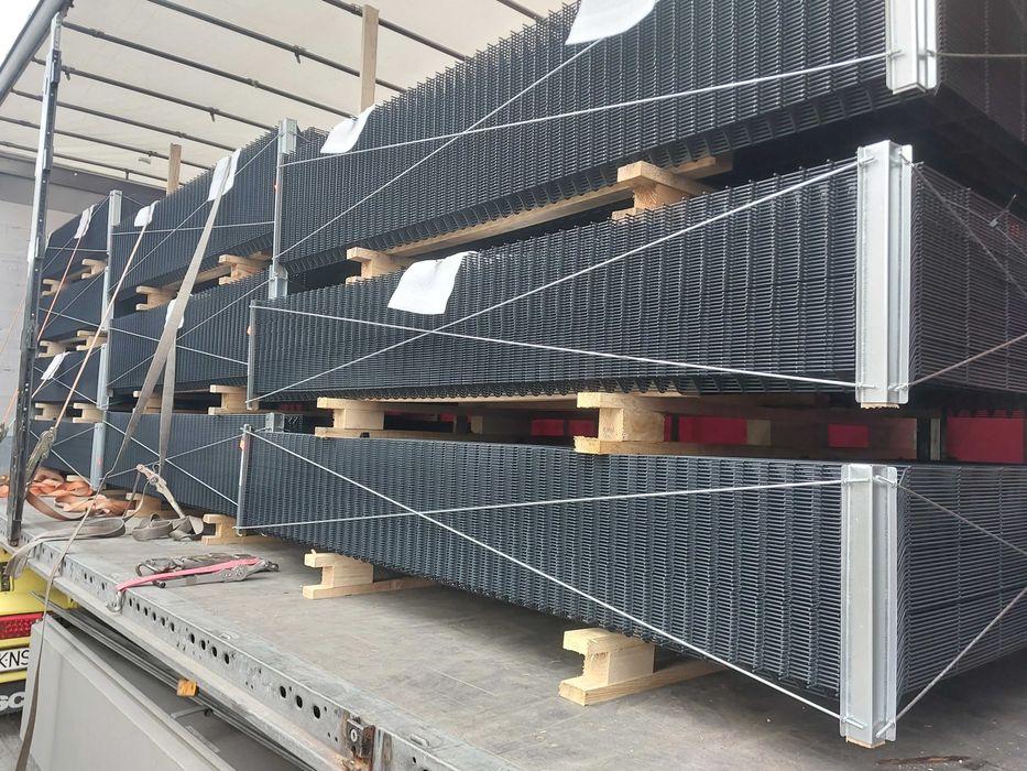 OGRODZENIA PANELOWE 3D Słupki 60 40 Panele transport PRODUCENT panel
