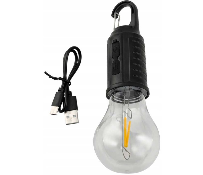 Lampa Turystyczna Żarówka Kempingowa LED Ściemniana