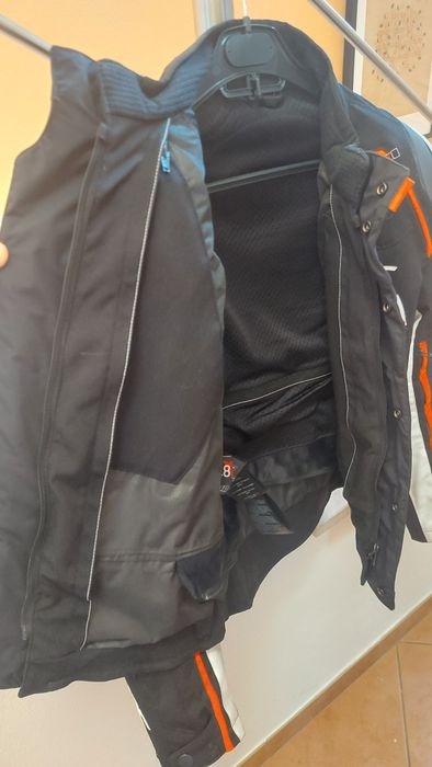 Casaco DAINESE Racing 3 D-Dry Black / Red