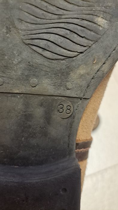 Botas camurça Tam 38