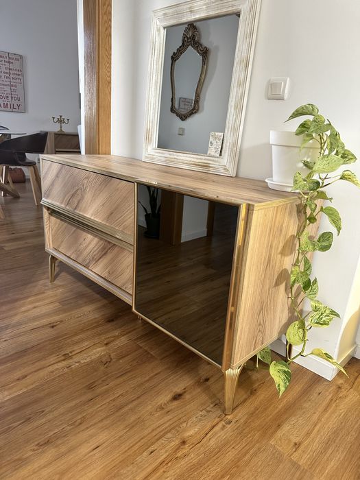 Conjunto sala: 2 aparadores + movel TV