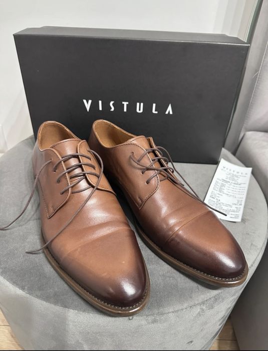 Skórzane buty Vistula