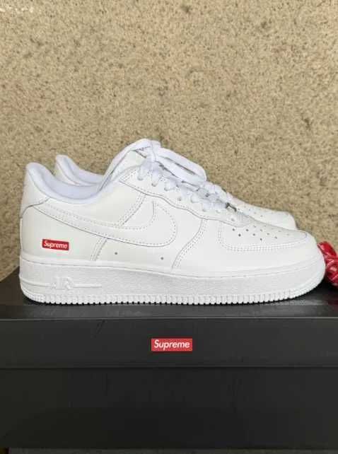 Nike Air Force 1 Low Supreme Biały R.38