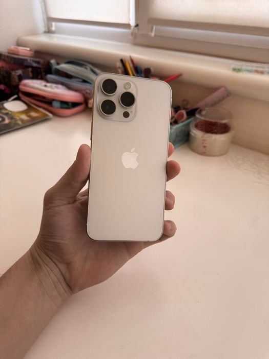 iPhone 14 pro max 128 white 84% без ремонтов