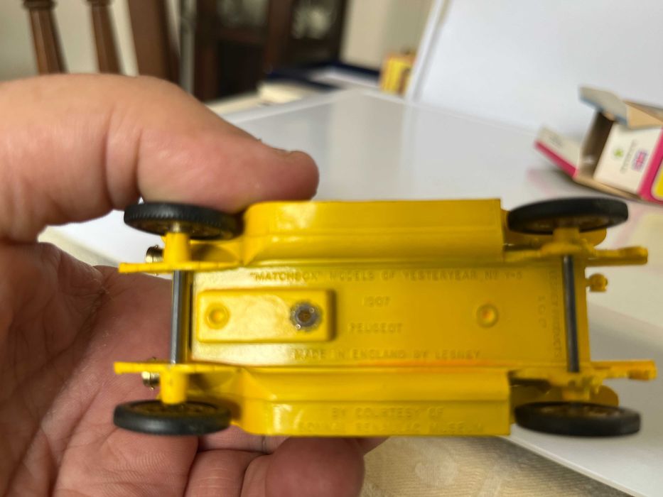 Matchbox Y-5 Models of Yesteryear  Peugeot 1907 - Original Pack. RARO