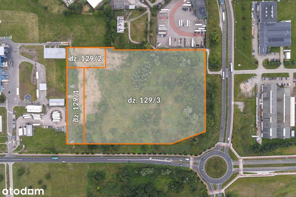 Działka inwestycyjna 4,72 ha - Koszalin, ul. BOWiD/Bohaterów Warszawy - Widok 2
