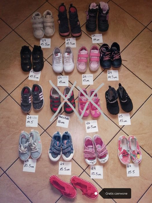 Buty  dla dziewczynki 24