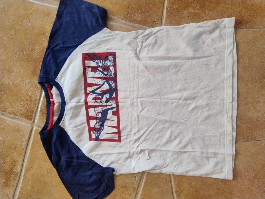 Koszulka 134 Marvel Spiderman bluzka t-shirt