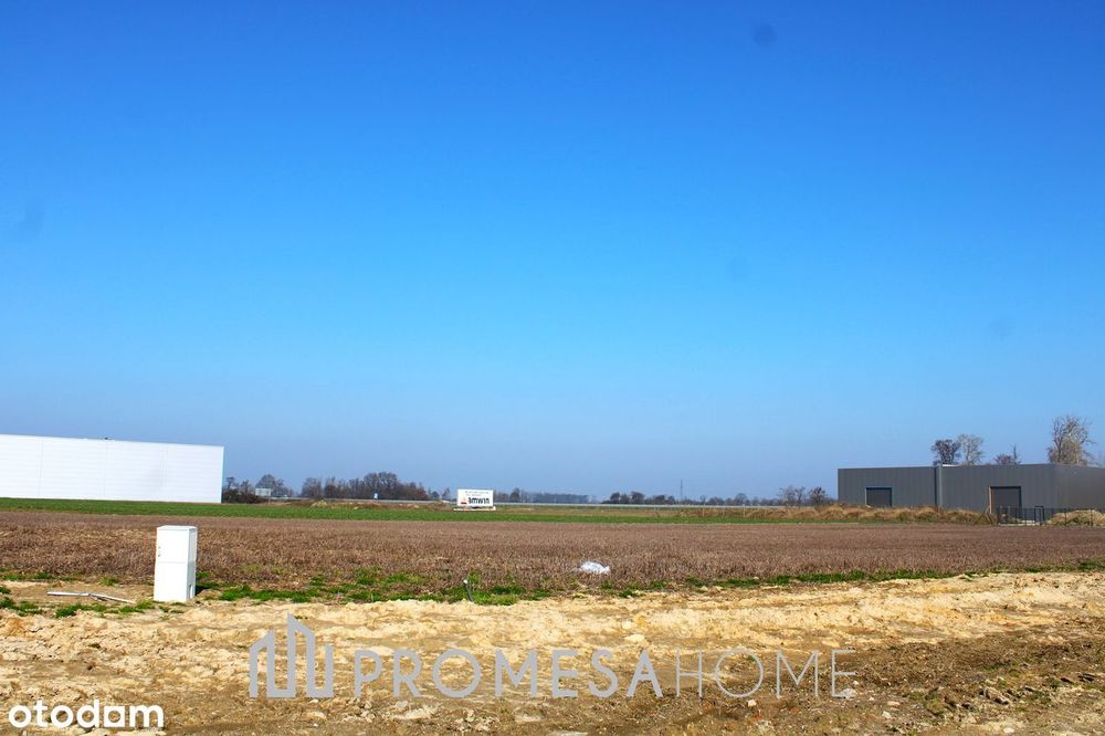 działka 4398 m² pod AG autostrada A2 węzeł Poznań-Wschód MPZP media - Więcej