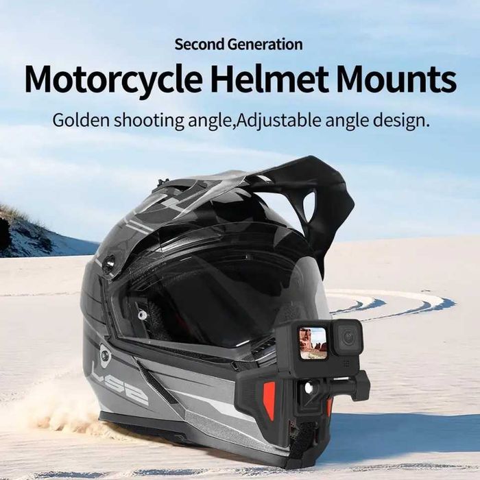 Mocowanie do kasku motocykla na podbródek do GoPro DJI Action Insta360