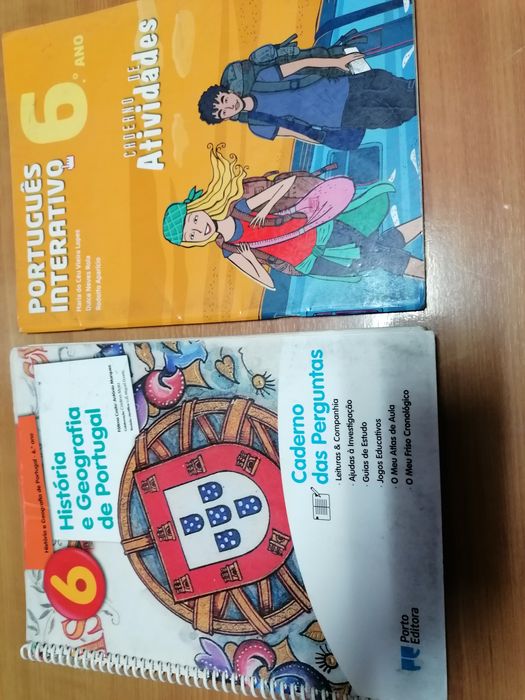 Livros de fichas para 6 ano escolaridade