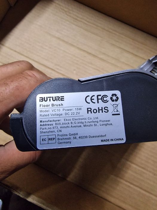 Szczotka elektryczna buture VC 10 jak nowa
