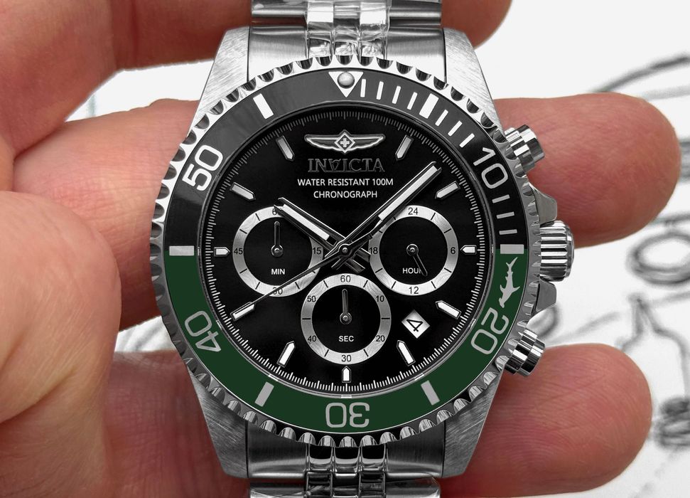 Годинник Invicta 48380 Pro Diver 43 mm. Master of the Oceans 100 MT