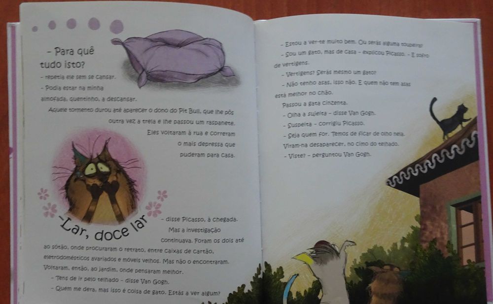 Picasso & Van Gogh - Mexe Esse Rabo Gordo Pá de Álvaro Magalhães (6 a 10 Anos)