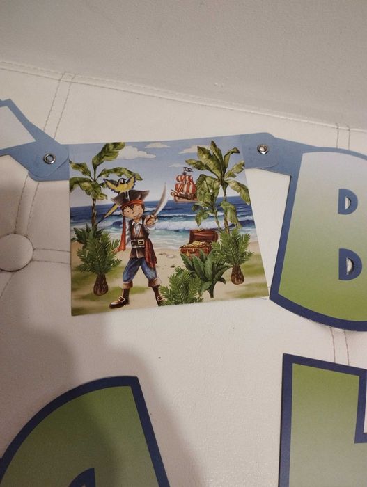 Girlanda urodzinowa Happy Birthday 100 szt.