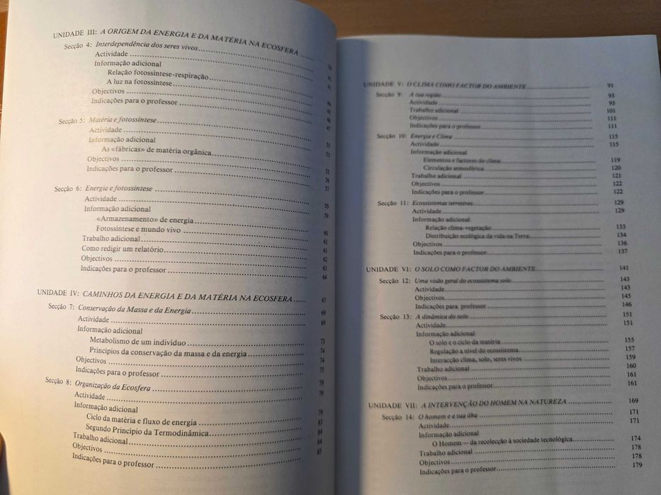 Livro "Ciências do Ambiente - Livro do Professor" de Ana Maria Domingos