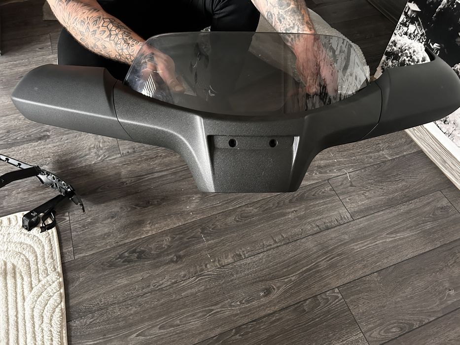 Handbar oslona kierownicy+szybka org. Quad Cectek Quaddrift/Gladiator