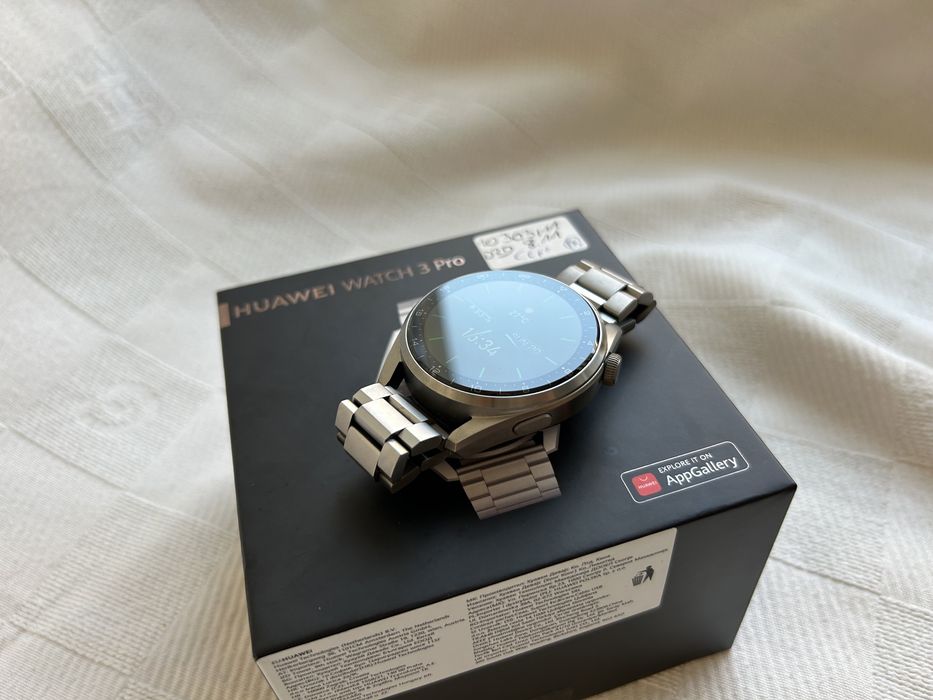 Smartwatch Huawei Watch 3 Pro Titanium- Super Stan!