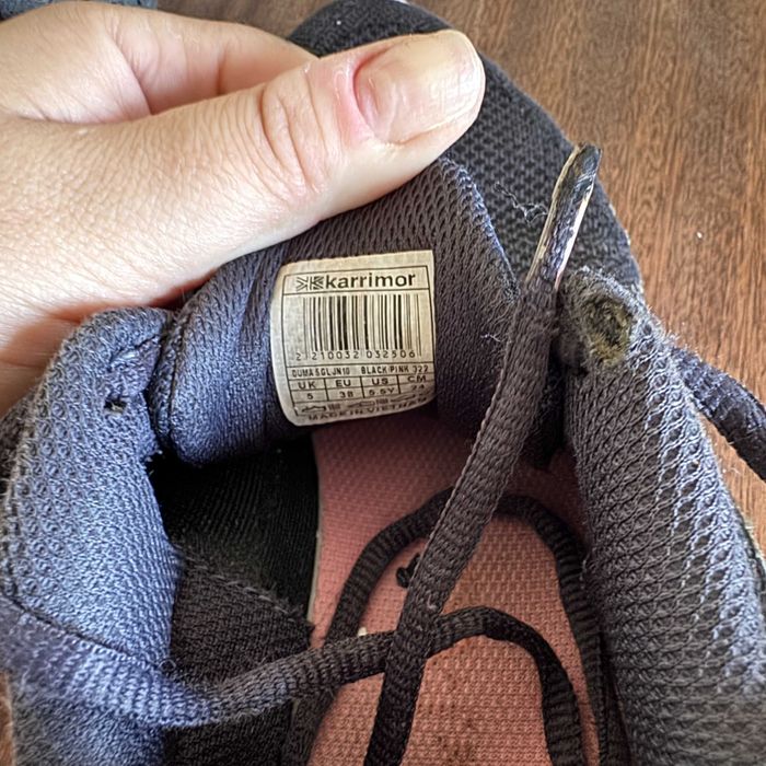 Sapatilha Preta e Rosa