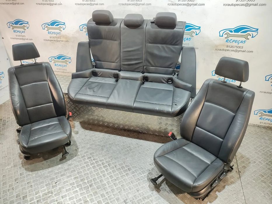 Conjunto Bancos Pele BMW X1 E84 Aquecidos
