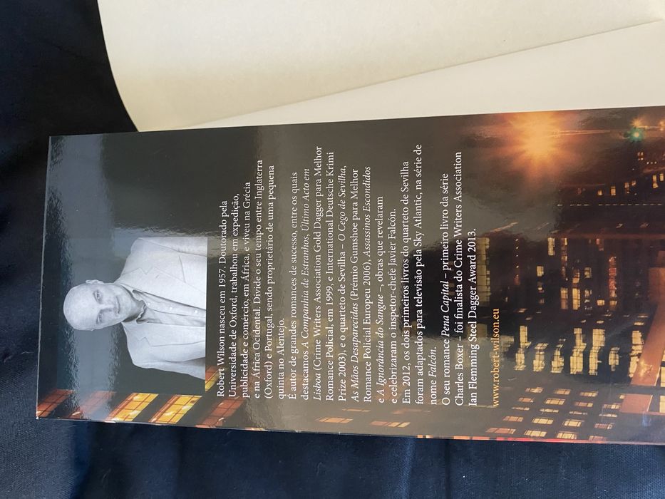 Livro de Robert Wilson “Sem Mentiras”