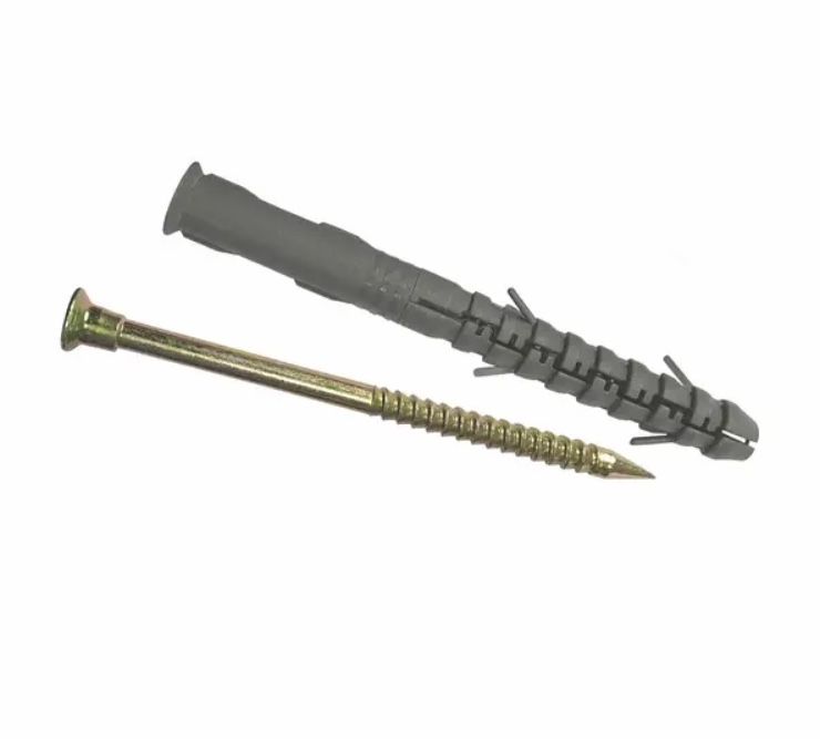 Дюбель-цвях 10х115 Швидкий монтаж Потай 50 шт.