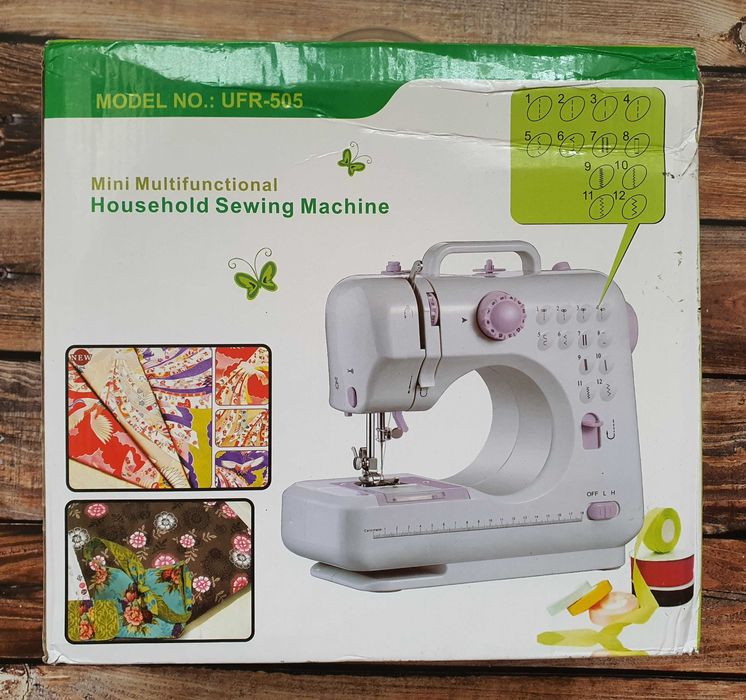 Wielofunkcyjna maszyna do szycia z 12 ściegami