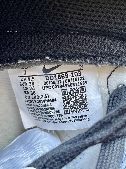 Кроссовки  Nike Dunk High "Panda" Панда(W)р.38 (24 см)