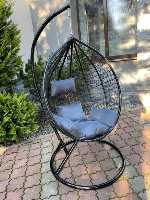 NOWE Fotel wiszący XXL DOWÓZ WWA+50km kokon Ogrodowy meble ogrodowe