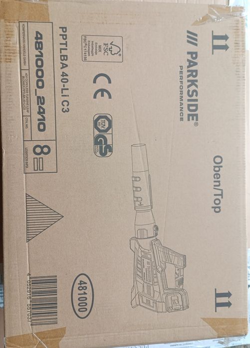 Parkside Performance PPTLBA 40-Li C3   dmuchawa na aku