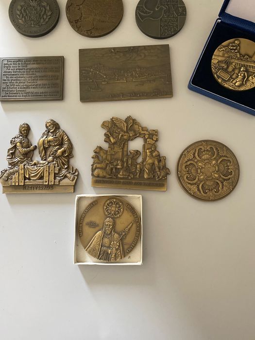 10 medalhas de bronze