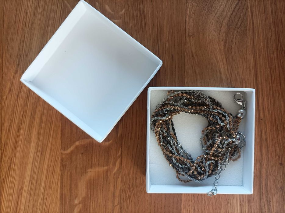 Kompletu biżuterii mieszanej marki Mango łańcuszek i bransoletka