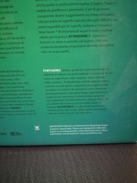 Steam Cleaner (Limpeza A Vapor) *NOVO*