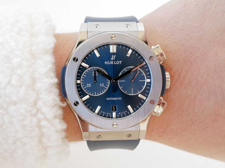 Classic Fusion Chronograph Titanium Blue 45mm