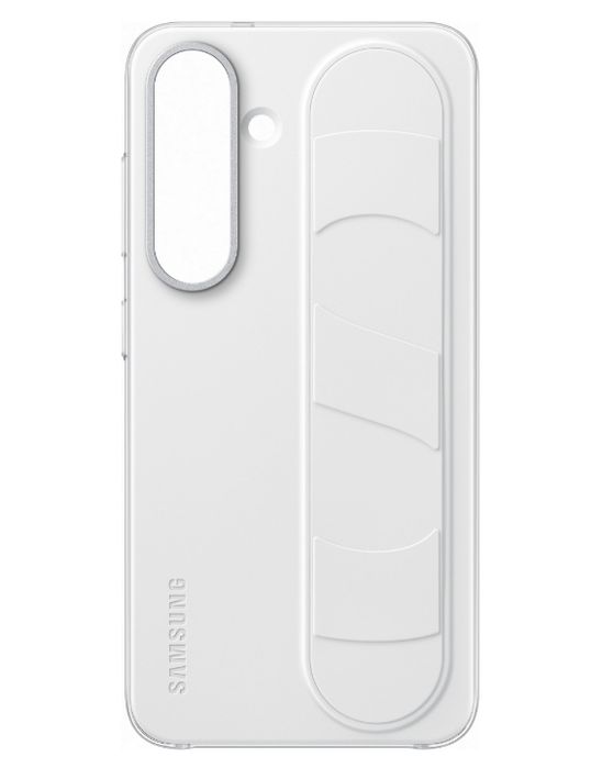 Etui Samsung Standing Grip Case white cover do Galaxy S25