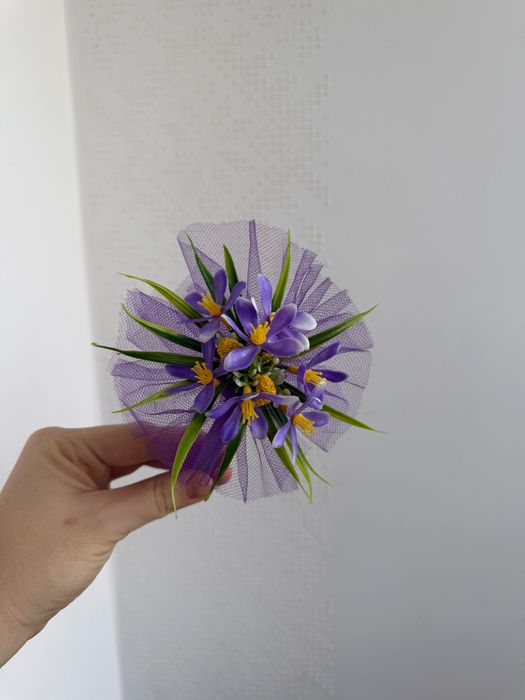 Обруч обідок проліски крокуси