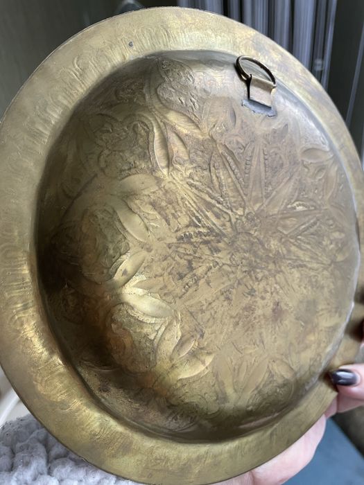 Латунь тарілка вінтаж