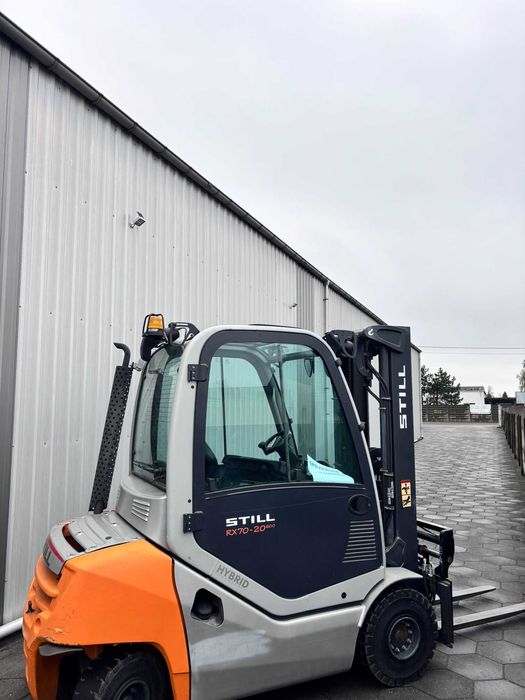 Wózek widłowy STILL 70-20 Diesel  udźwig 2000 kg x 600 mm triplex 4940 kabina, cena w ogłoszeniu brutto! OKAZJA