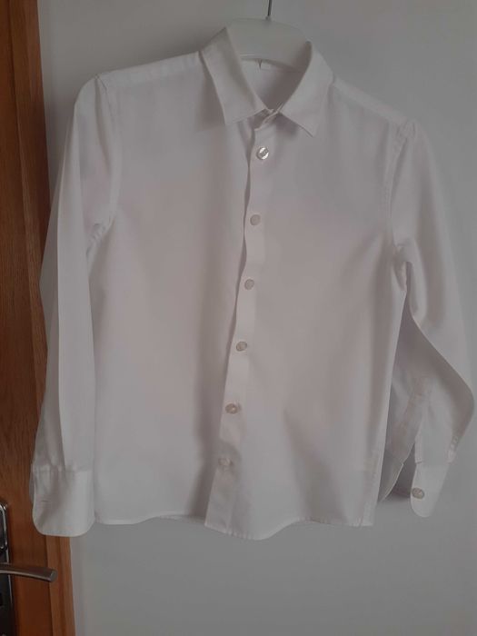 Koszula biała 134 c&a na komunię uroczystość
