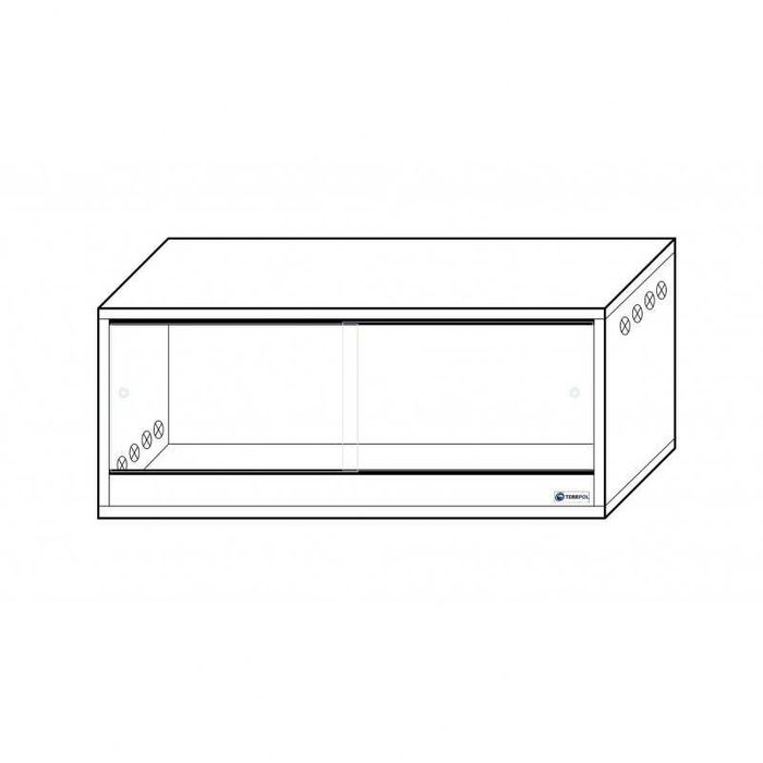 Terrarium dla młodej agamy brodatej/ gekona lamparciego  100x50x50