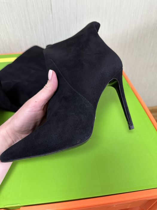 Ботфорди замшеві