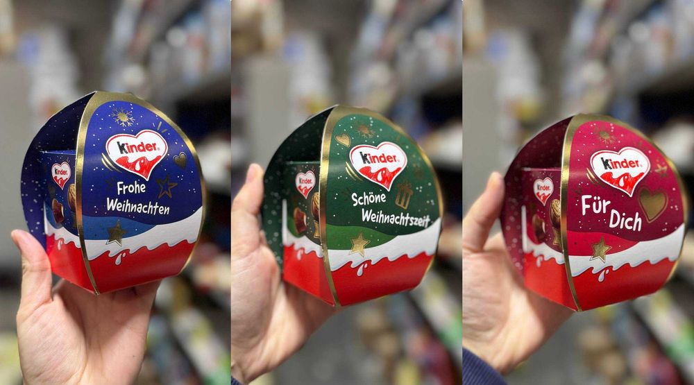 Різдвяний подарунковий набір Kinder Merry Christmas Bueno 73 г
