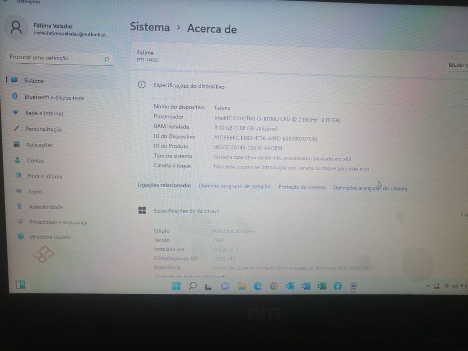 Insys Pt01-140c Laptop64751238880001123