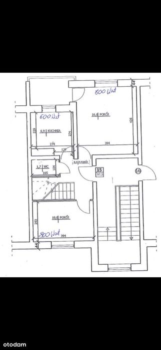 97,5m2 Podgrodzie 5 pokoi + garderoba