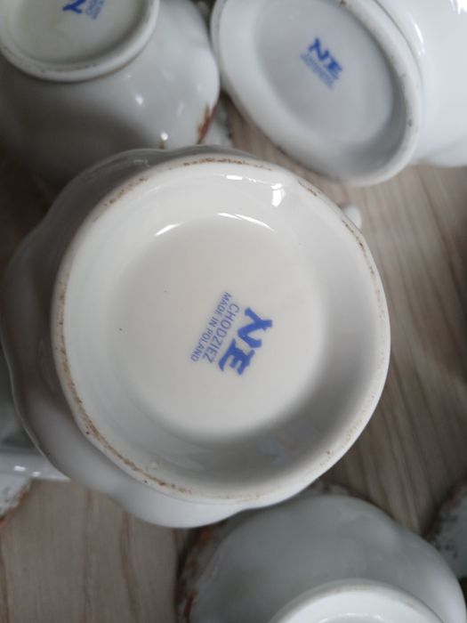 Iwona Chodzież zestaw Prl  porcelana
