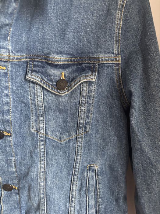 Kurtka jeansowa dżinsowa katana w stylu retro vintage Samsøe Samsøe
