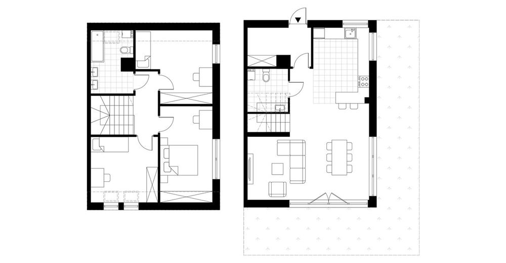 4-pokojowy dom 102m2 + ogródek Bezpośrednio