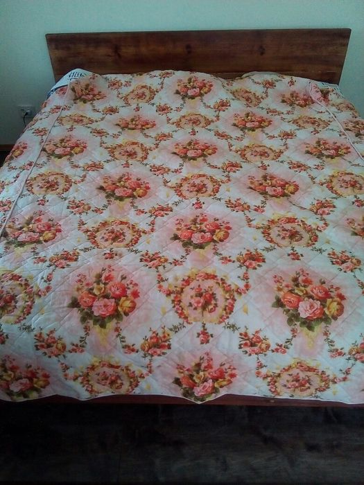 Покрывало двухспальное ретро плед Франция