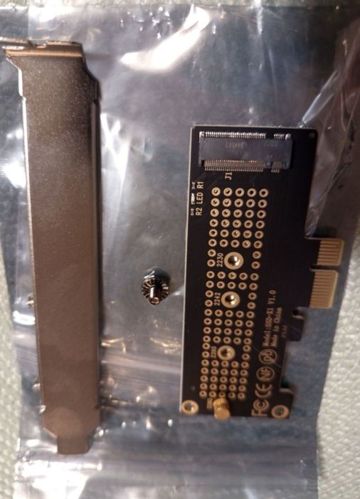 Karta PCI-E na dyski M.2
