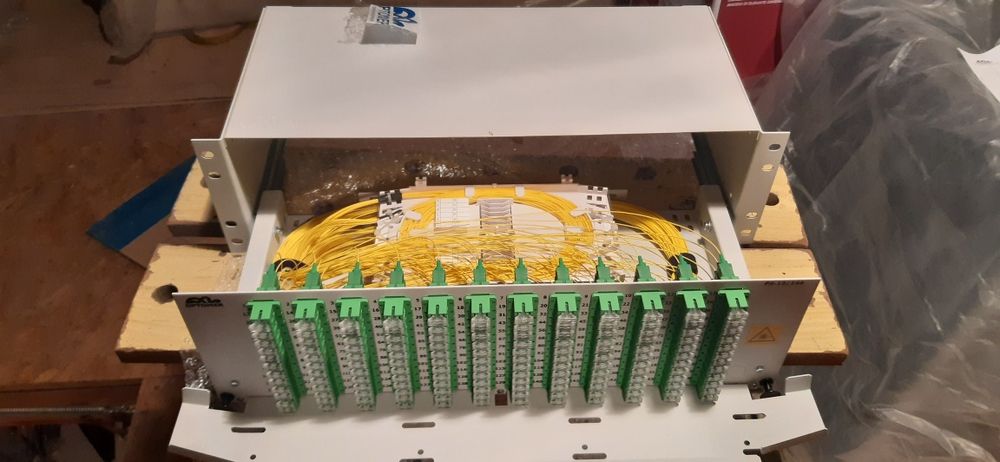 Przełącznica Optomer 144 kompletna